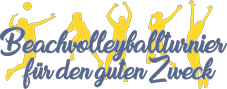 Beachvolleyballturnier für den guten Zweck Logo