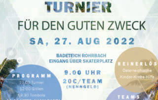 Flyer Beachvolleyballturnier